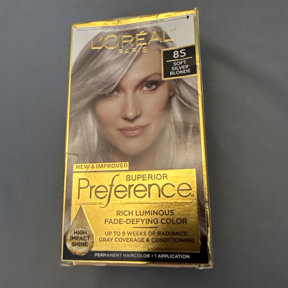 L'Oréal Paris Superior Preference  8S Soft Silver Blonde